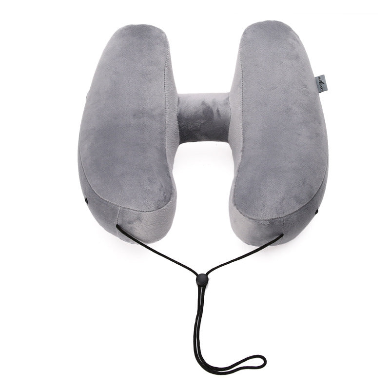 Lightweight Inflatable Hooded Travel Pillow