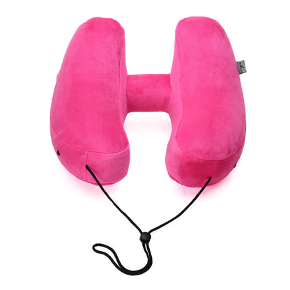 Lightweight Inflatable Hooded Travel Pillow