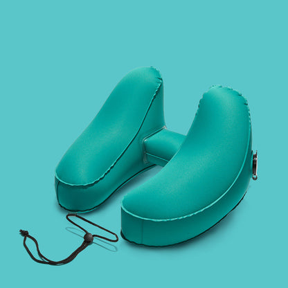 Lightweight Inflatable Hooded Travel Pillow