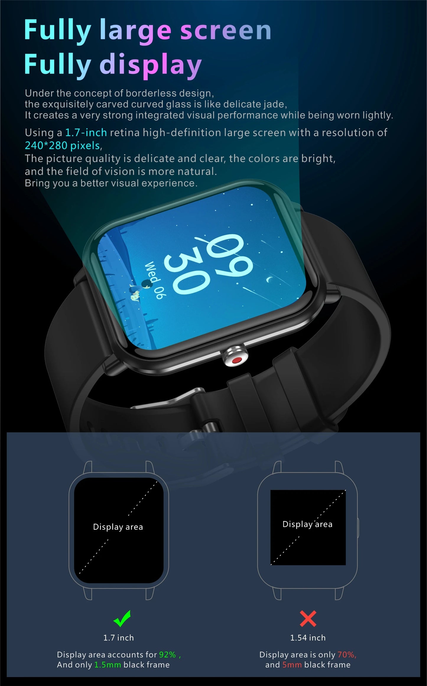 GloryFit Smart Watch